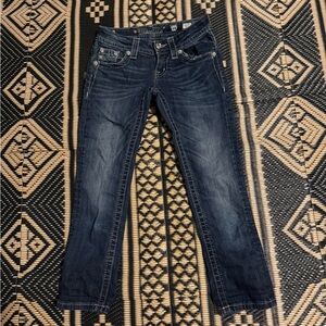 Miss me jeans size 24 cropped great look design and feel